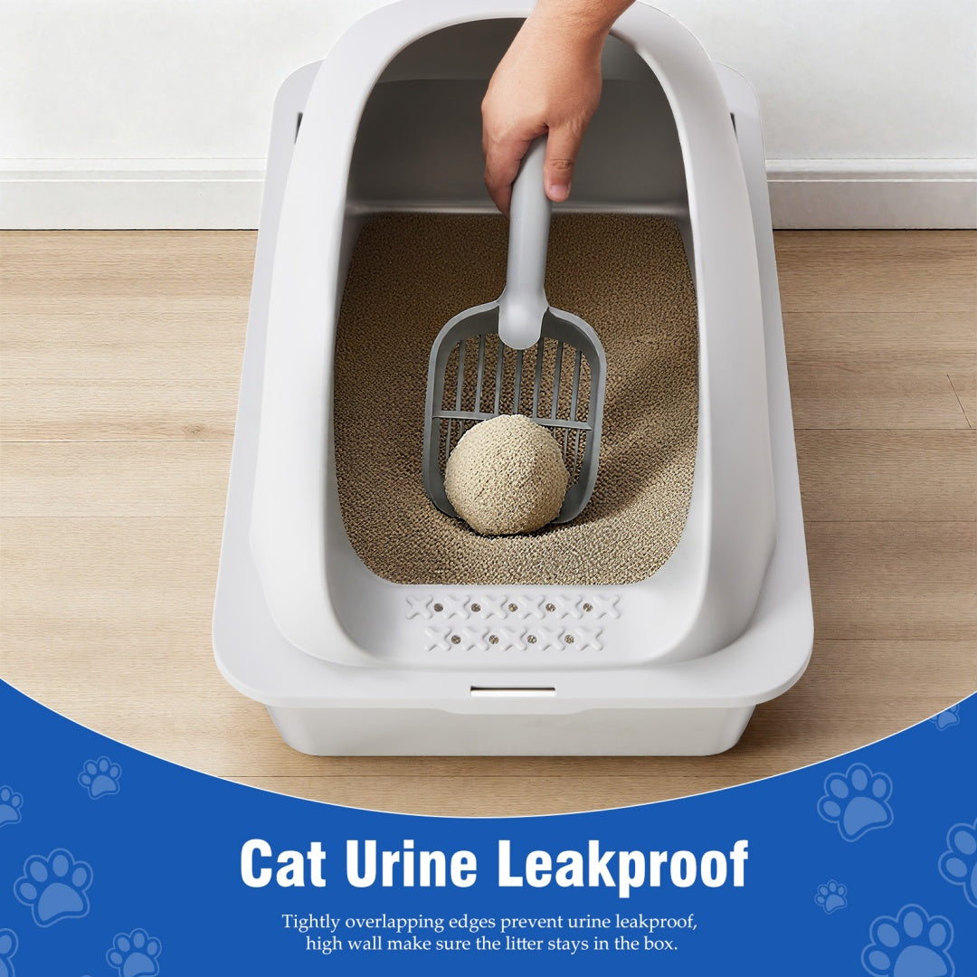 Stainless Steel Litter Box With Lid