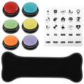 4/6 Pcs Pet Communication Training Buttons