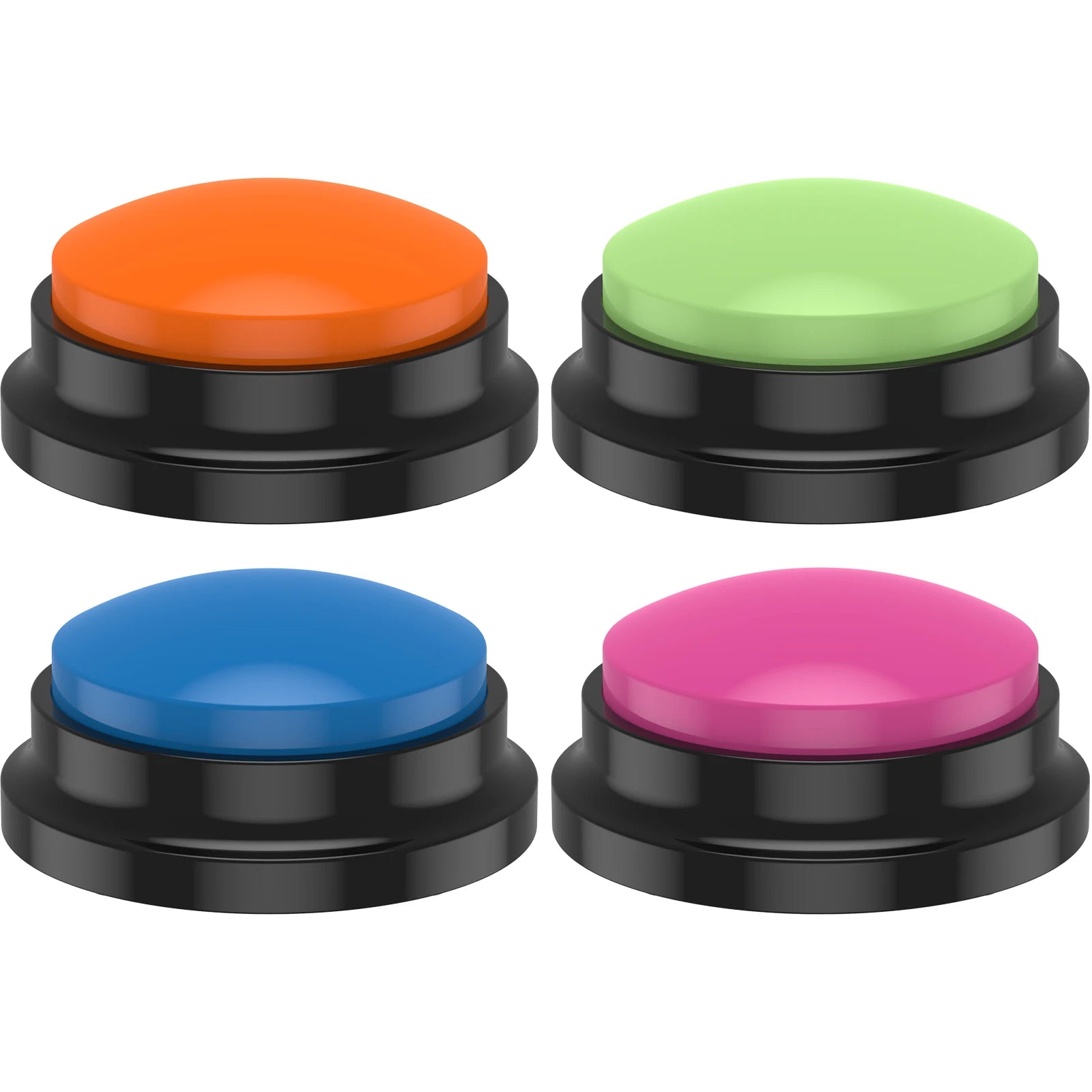 4/6 Pcs Pet Communication Training Buttons
