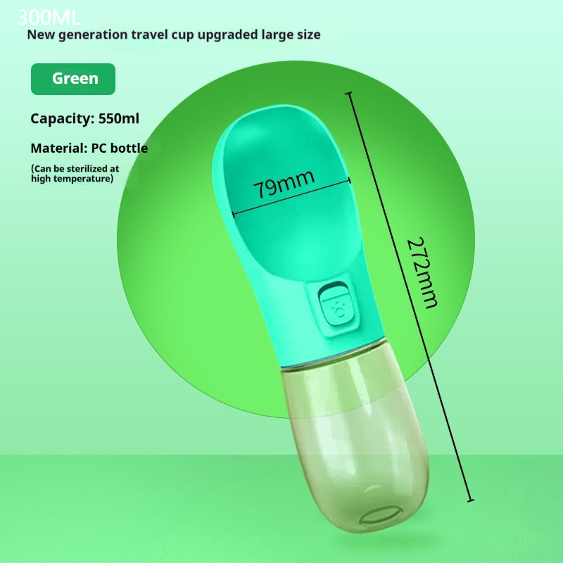 Portable Water/Food Pets Outdoor Travel Bottles