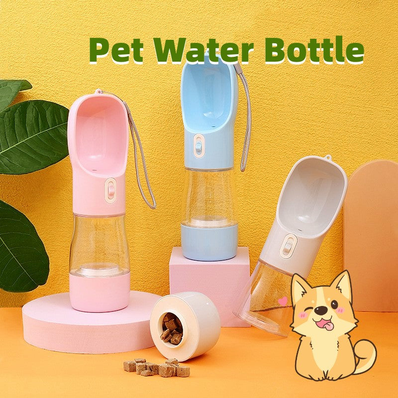 Portable Water/Food Pets Outdoor Travel Bottles