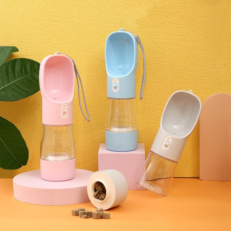 Portable Water/Food Pets Outdoor Travel Bottles
